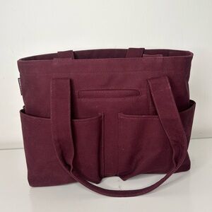 Dagne Dover Burgundy Tote Bag